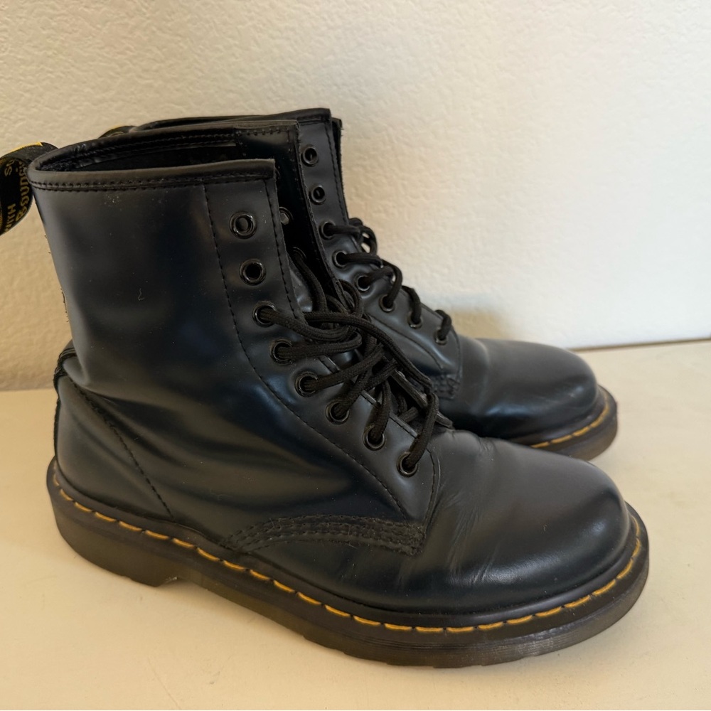 Beautiful navy blue Dr. martens